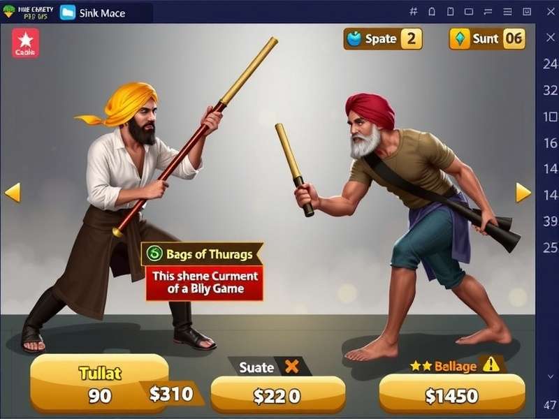 Sikh Mace Combatant Game Overview